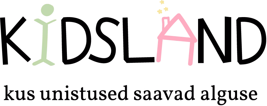 Kidsland mängumaa LOGO - loodud Roosa Vaarikas OÜ poolt